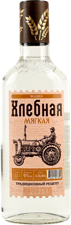 ВОДКА ХЛЕБНАЯ МЯГКАЯ