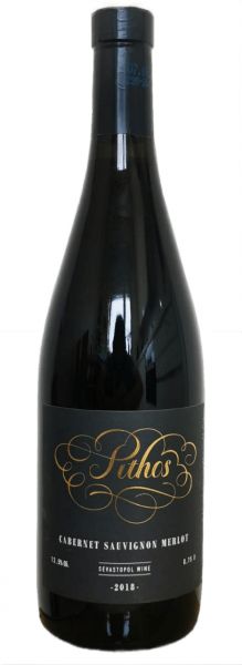 ПИФОС. КАБЕРНЕ СОВИНЬОН + МЕРЛО 2018 / PITHOS. CABERNET SAUVIGNON + MERLOT 2018 ― ProdExpo International Wine Coompetition & Guide