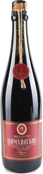 ЦИМЛЯНСКОЕ ИГРИСТОЕ ПРИГОТОВЛЕННОЕ СТАРЫМ КАЗАЧЬИМ СПОСОБОМ / TSIMLYANSKOE SWEET RED ― ProdExpo International Wine Coompetition & Guide