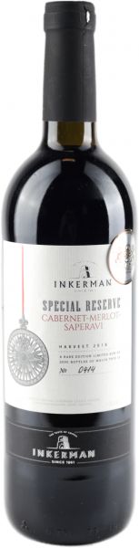 INKERMAN SPECIAL RESERVE. CABERNET- MERLOT- SAPERAVI / ИНКЕРМАН СПЕШЛ РЕЗЕРВ. КАБЕРНЕ-МЕРЛО-САПЕРАВИ ― ProdExpo International Wine Coompetition & Guide