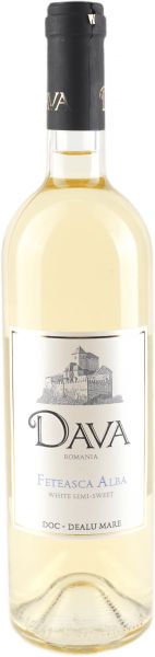 DAVA. FETEASCA ALBA DOC SEMI-SWEET / DAVA. ФЕТЯСКА АЛБА ПОЛУСЛАДКОЕ ― ProdExpo International Wine Coompetition & Guide