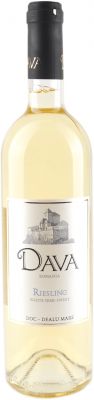 DAVA. RIESLING DOC SEMI-SWEET / DAVA. РИСЛИНГ ПОЛУСЛАДКОЕ