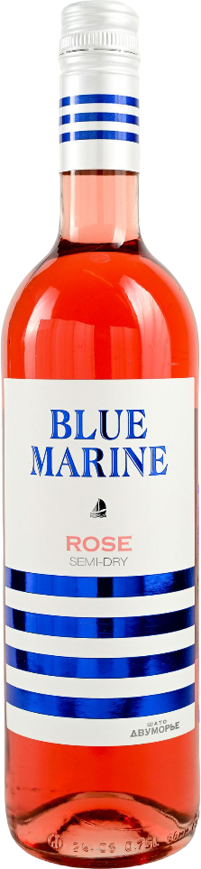 ШАТО ДВУМОРЬЕ. BLUE MARINE ПОЛУСУХОЕ РОЗОВОЕ 2024