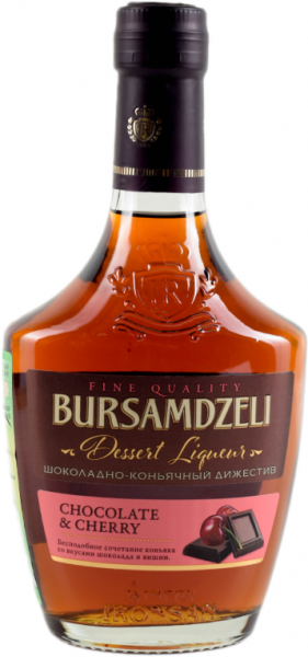ЛИКЕР ДЕСЕРТНЫЙ BURSAMDZELI CHOCOLATE & CHERRY ― ProdExpo International Wine Coompetition & Guide