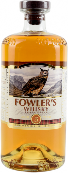 ВИСКИ FOWLER’S ЗЕРНОВОЙ  ― ProdExpo International Wine Coompetition & Guide