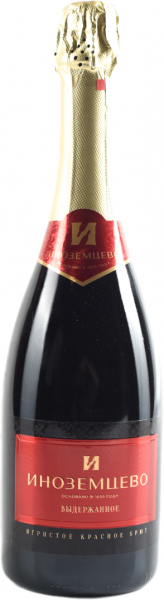 ИНОЗЕМЦЕВО. ВЫДЕРЖАННОЕ БРЮТ КРАСНОЕ 2022 ― ProdExpo International Wine Coompetition & Guide